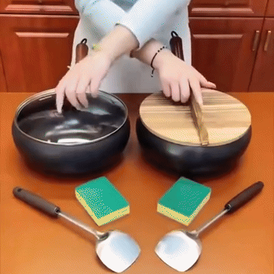 Cuyun iron wadjan - Naturligt non-stick utan giftiga beläggningar