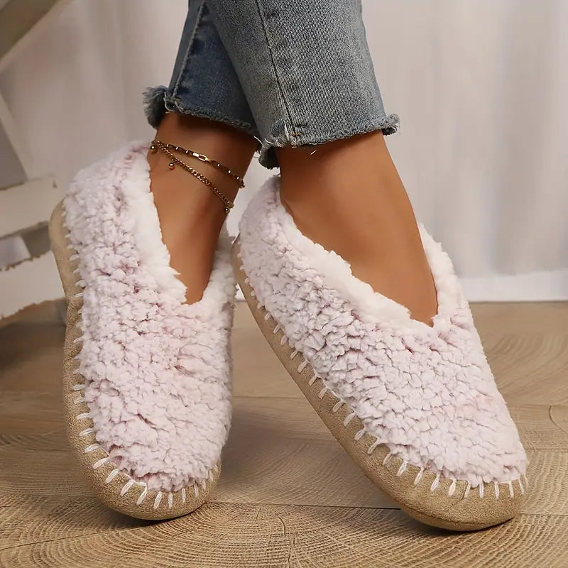 Fleecefodrade Golvsockor